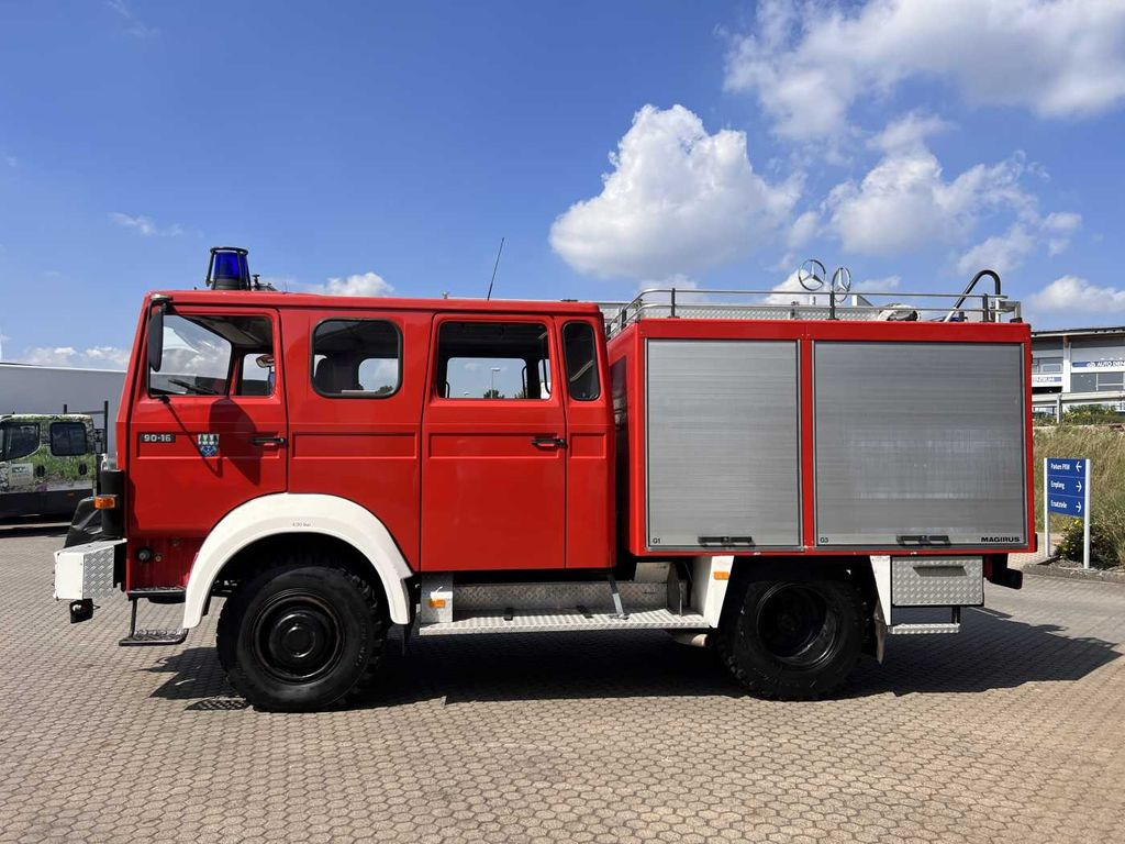 Πυροσβεστικό όχημα Iveco 75-16 AW 4x4 LF8 Feuerwehr Standheizung 9 Sitze: φωτογραφία 6