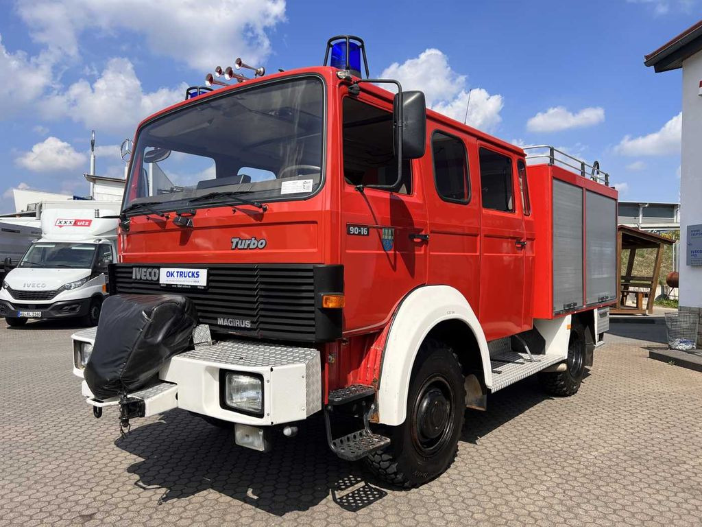 Πυροσβεστικό όχημα Iveco 75-16 AW 4x4 LF8 Feuerwehr Standheizung 9 Sitze: φωτογραφία 2