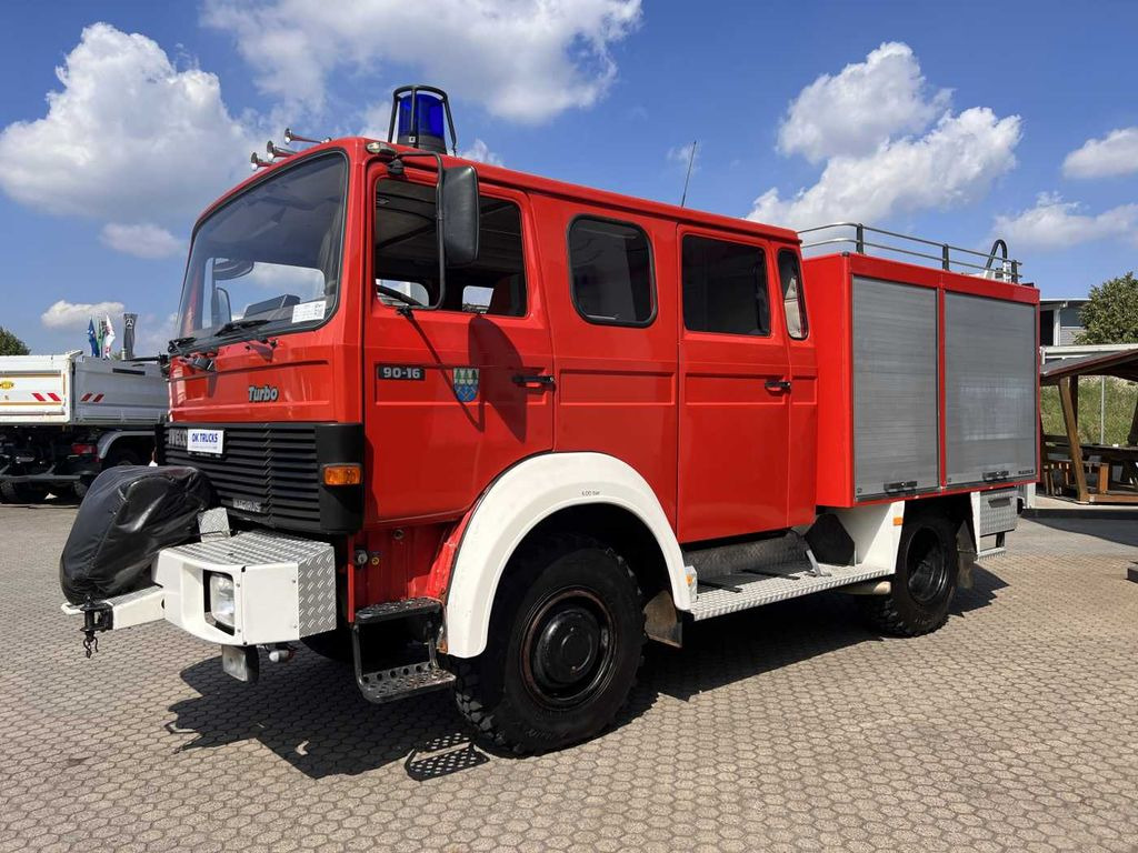 Πυροσβεστικό όχημα Iveco 75-16 AW 4x4 LF8 Feuerwehr Standheizung 9 Sitze: φωτογραφία 4