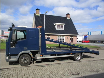 Φορτηγό αυτοκινητάμαξα Iveco 80-E17 / Doornwaard autotransporter: φωτογραφία 1