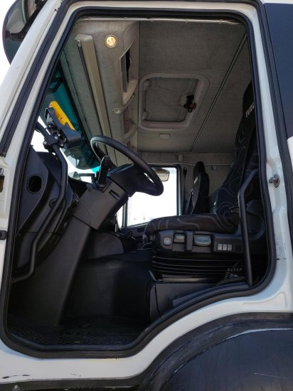 Φορτηγό φόρτωσης γάντζου, Φορτηγό με γερανό Iveco 8x4 Meiller Abroller, Automatik, E6, Retarder,: φωτογραφία 15