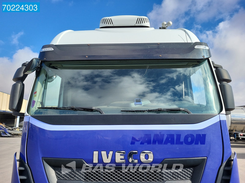 Φορτηγό αυτοκινητάμαξα Iveco Stralis 500 4X2 ROLFO Truck transporter Standklima 2xTanks Euro 6: φωτογραφία 13