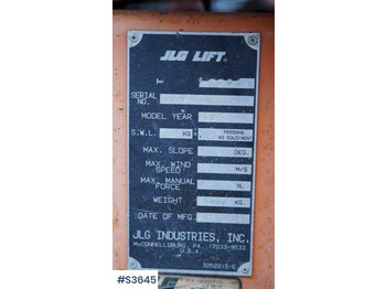 Καλαθοφόρο ανυψωτικό JLG 45ELECTRIC Boom lift Repair Object: φωτογραφία 5