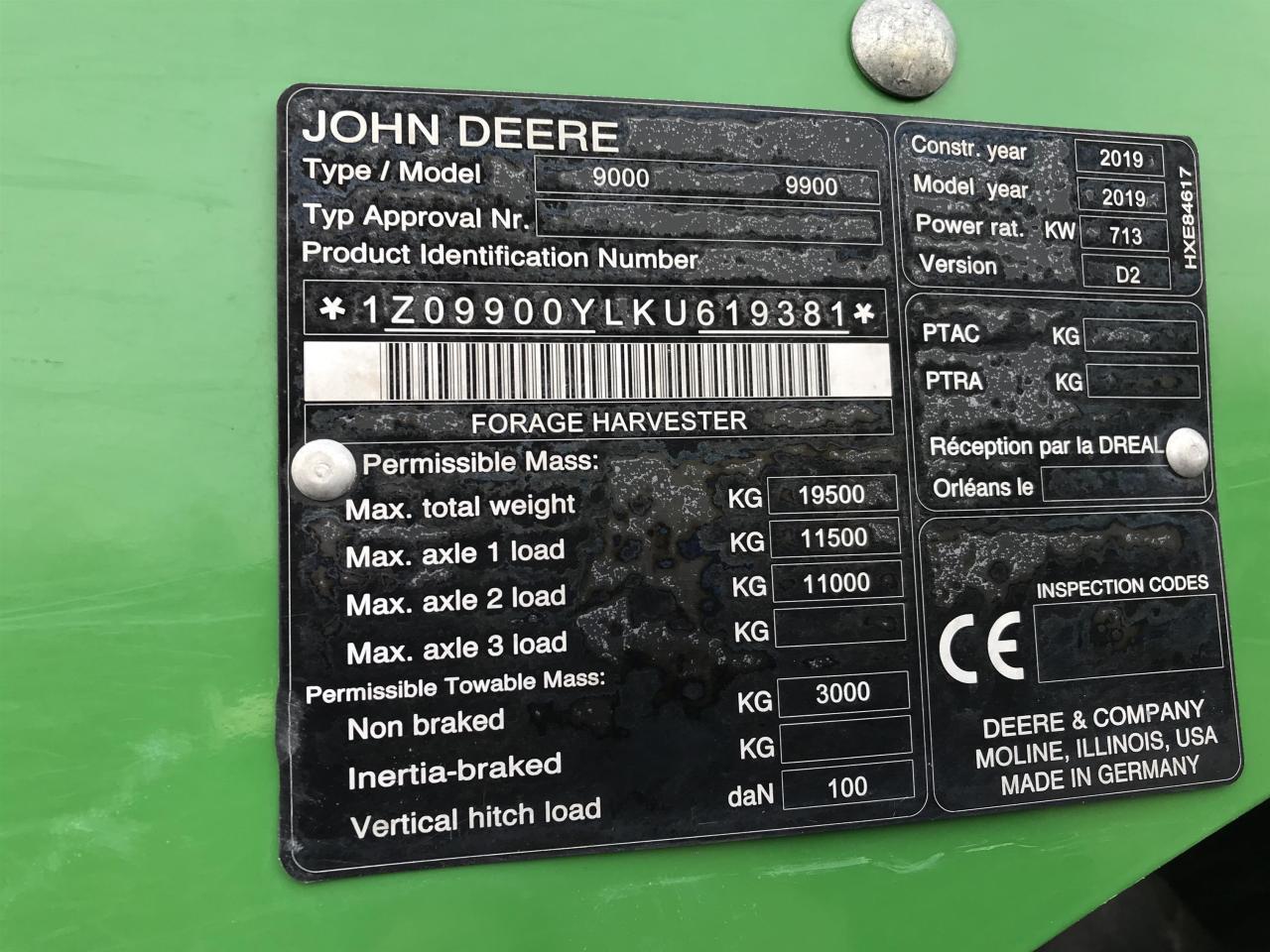 Ενσιρωτική μηχανή John Deere 9900i: φωτογραφία 13