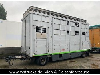 KABA 3 Stock  Hubdach Vollalu 7,30m  - Ρυμούλκα μεταφορά ζώων