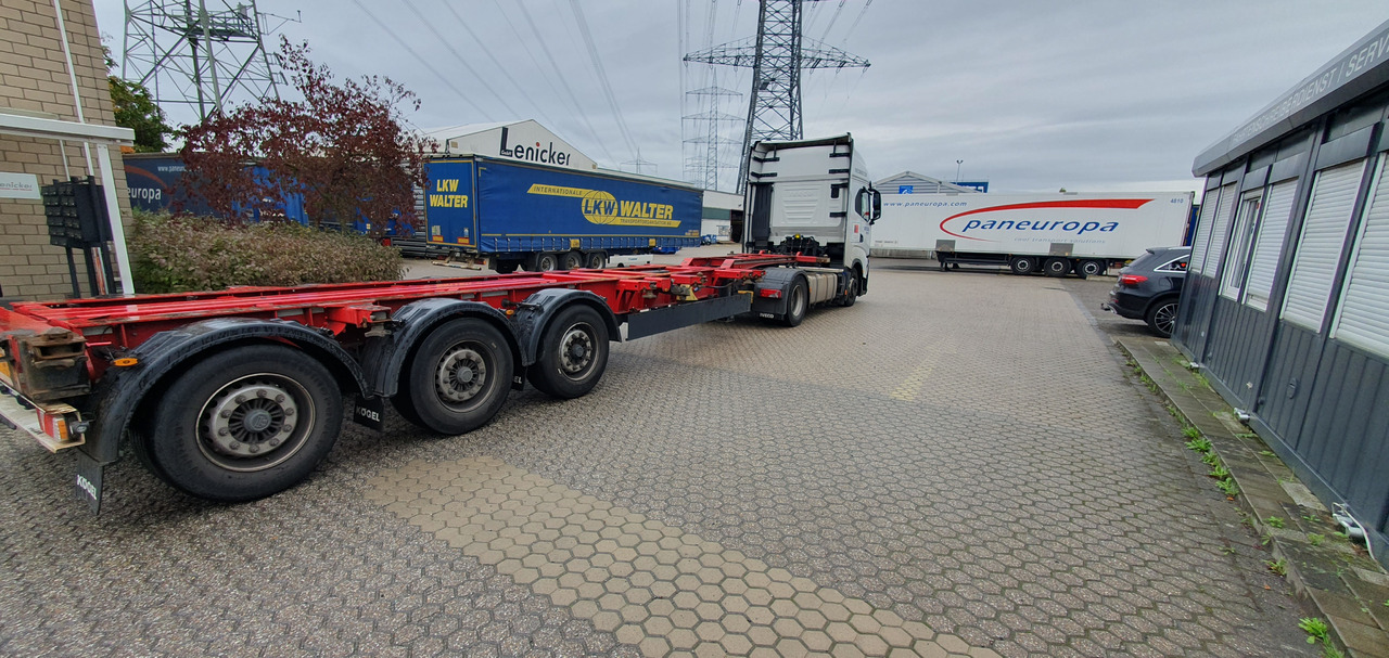Επικαθήμενο σασί για τη μεταφορά εμπορευματοκιβωτίων KÖGEL GOOSENECK: φωτογραφία 4