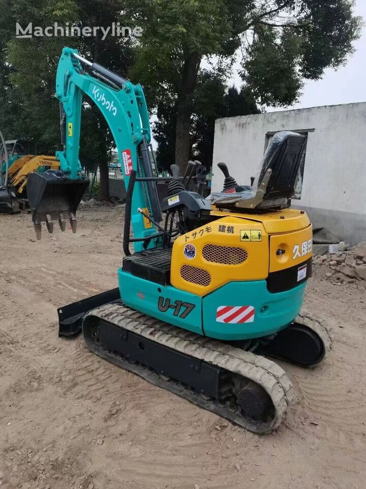 Μίνι εκσκαφέας KUBOTA U17 compact excavator small digger: φωτογραφία 6