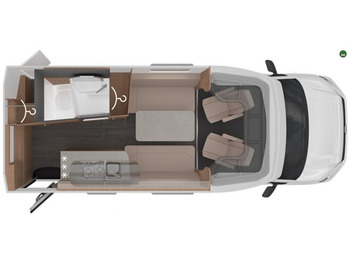 Knaus Tourer CUV 500 LT CUVISION Modell 2024 mit 150 P  - Αυτοκινούμενο βαν: φωτογραφία 2