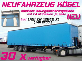 Kögel SNCO 24 / MAXX LASI EN 12642 XL / SAF mehrfach - Επικαθήμενο κουρτίνα