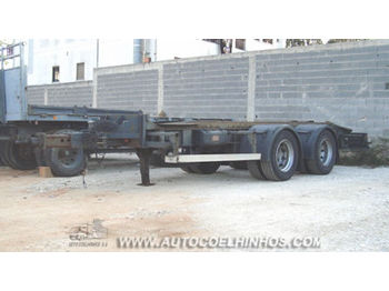 LECI TRAILER 2 ZS container chassis trailer - Ρυμούλκα μεταφοράς εμπορευματοκιβωτίων/ Κινητό αμάξωμα