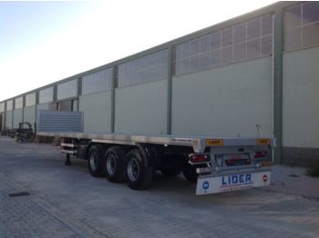LIDER 2017 YEAR NEW MODELS containeer flatbes semi TRAILER FOR SALE (M - Επικαθήμενο πλατφόρμα/ Καρότσα