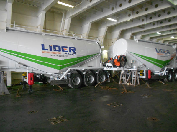 Καινούριο Επικαθήμενο βυτίο για τη μεταφορά σκυροδέματα LIDER NEW ciment remorque 2024 YEAR (MANUFACTURER COMPANY): φωτογραφία 8