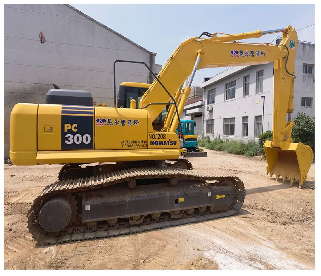 Ερπυστριοφόρος εκσκαφέας Large excavator 30 tons Japan Komatsu PC300-7 PC300-8 used excavator cheap sale: φωτογραφία 2