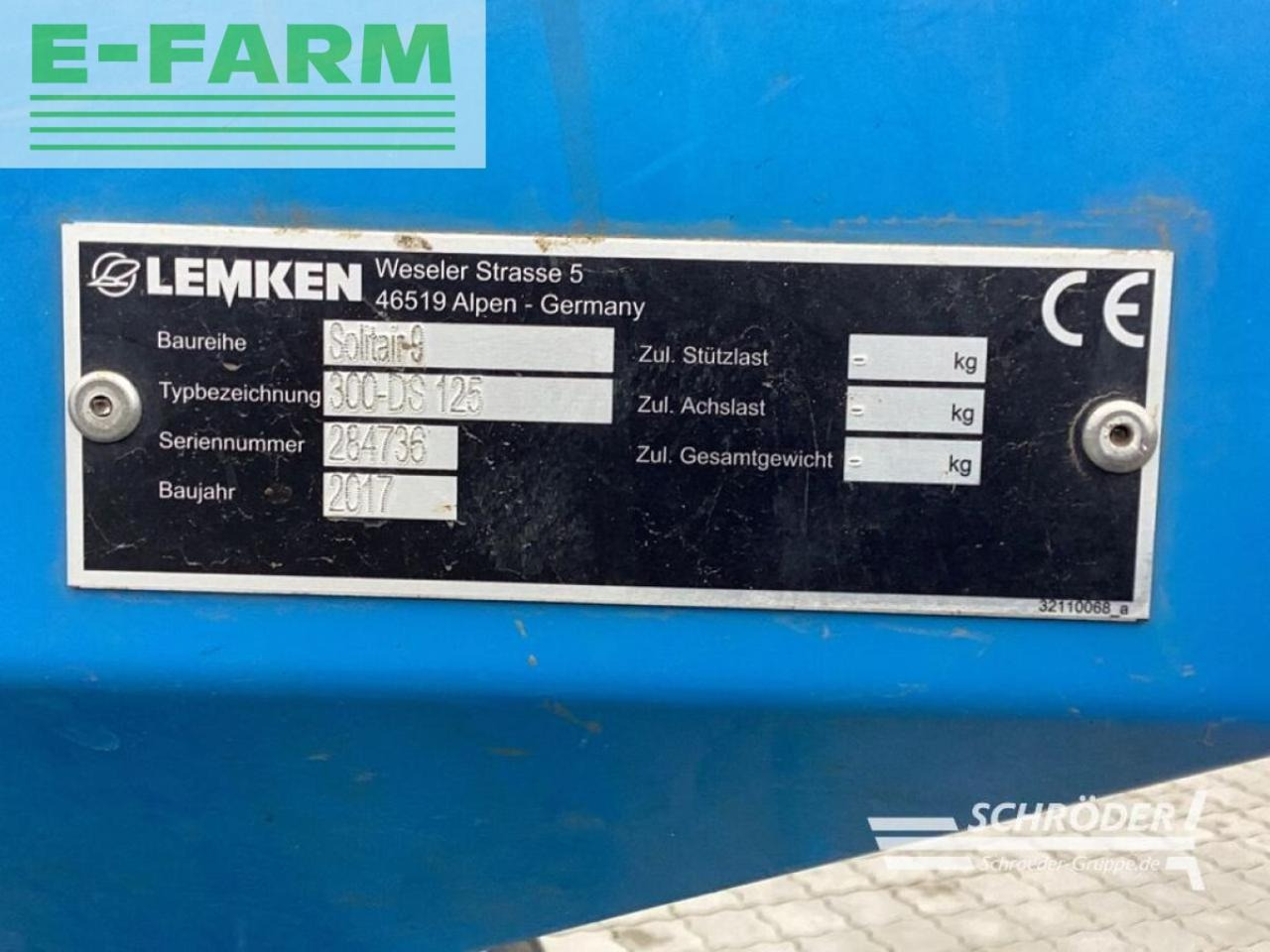 Σπαρτική μηχανή Lemken zirkon 12/300 + soli: φωτογραφία 6