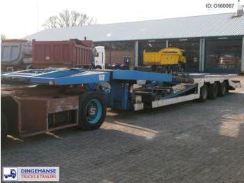 Louault 3-axle truck/machinery transporter trailer - Επικαθήμενο με χαμηλό δάπεδο