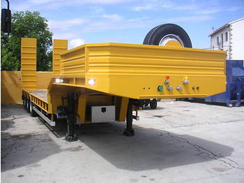  Lowbed semi-trailer Galtrailer PM3 3axles - Επικαθήμενο με χαμηλό δάπεδο