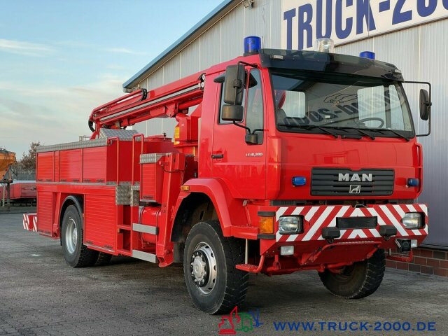 Πυροσβεστικό όχημα MAN 18.280 4x4 Feuerwehr 25m Höhe Rettungskorb: φωτογραφία 8