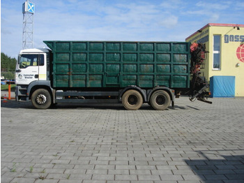 MAN TGA 26.413 BB 6x4 TGA 26.413 BB 6x4 mit Heckkran Jonsered 1020 - Φορτηγό ξυλείας