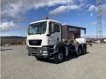 Φορτηγό καδοφόρος φορτωτής MAN TGS 26.400 / 6x4 / Orig. 2400 km / Zulassung: φωτογραφία 1