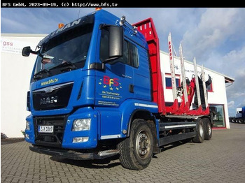 MAN TGS 26.500 6x4H-4BL Kurzholz  - Φορτηγό ξυλείας