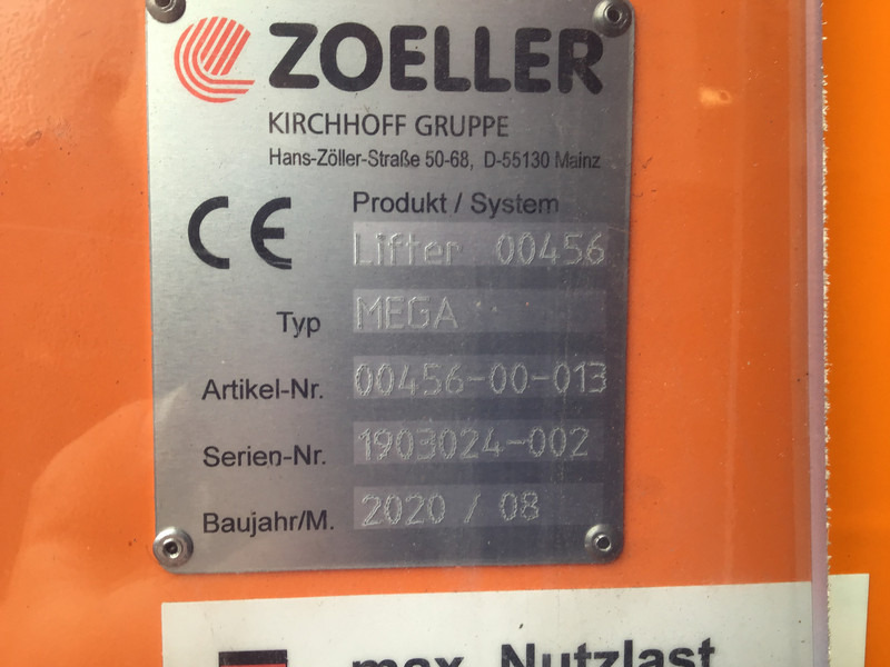 Απορριμματοφόρο MAN TGS 28.320 Euro 6 Zoeller 24m³: φωτογραφία 13