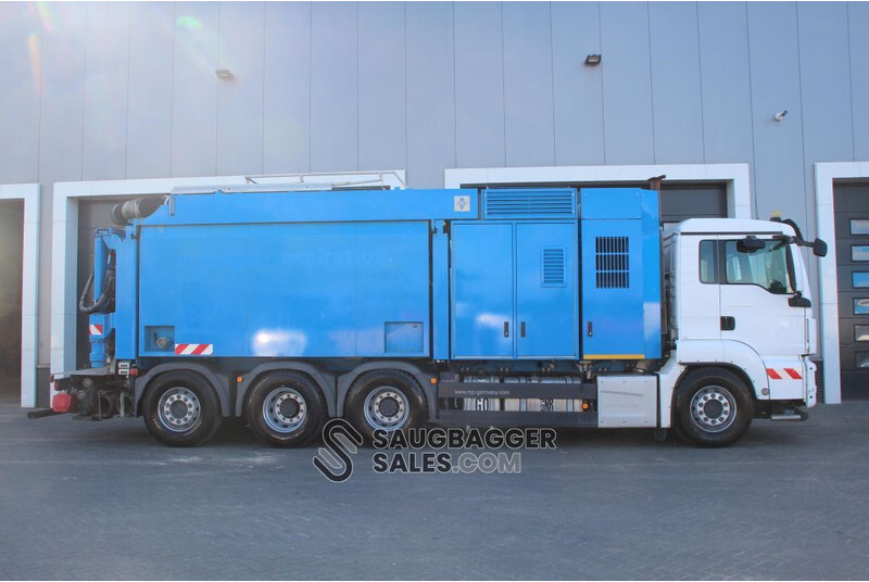 Όχημα εκκένωσης βόθρων MAN TGS 35.480 RSP 2016 Saugbagger: φωτογραφία 8