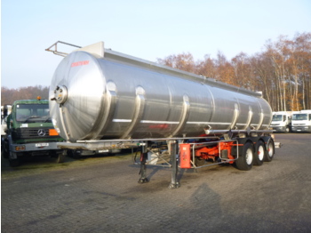 Επικαθήμενο βυτίο για τη μεταφορά καυσίμων Maisonneuve Fuel tank inox 34 m3 / 1 comp: φωτογραφία 1