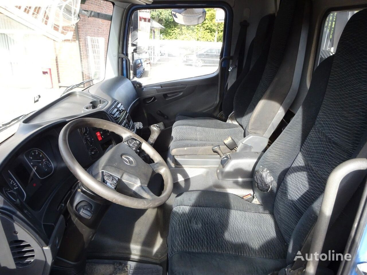 Φορτηγό καδοφόρος φορτωτής Mercedes-Benz 1218 Atego Skip loader: φωτογραφία 15