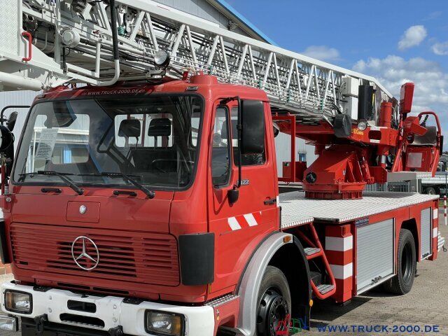 Φορτηγό με εναέρια πλατφόρμα Mercedes-Benz 1422NG Ziegler Feuerwehr Leiter 30m Rettungskorb: φωτογραφία 4