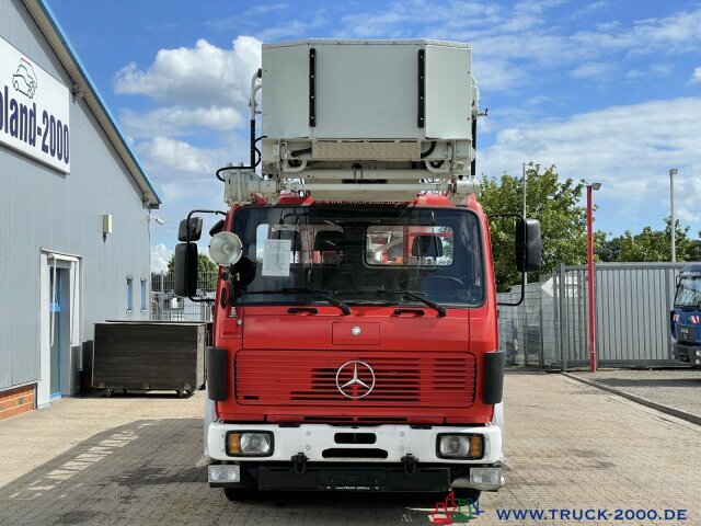 Φορτηγό με εναέρια πλατφόρμα Mercedes-Benz 1422NG Ziegler Feuerwehr Leiter 30m Rettungskorb: φωτογραφία 15