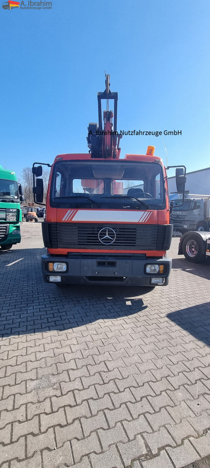 Φορτηγό με γερανό, Φορτηγό με ανοιχτή καρότσα Mercedes-Benz 1722 Dachdeckerkran Cormach 30000  TECH,: φωτογραφία 11