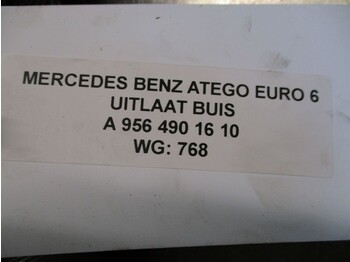 Σύστημα εξάτμισης για Φορτηγό Mercedes-Benz ATEGO A 956 490 16 10 UITLAATBUIS EURO 6: φωτογραφία 2