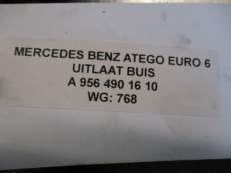 Σύστημα εξάτμισης για Φορτηγό Mercedes-Benz ATEGO A 956 490 16 10 UITLAATBUIS EURO 6: φωτογραφία 2