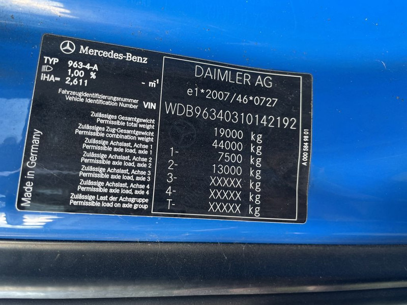 Τράκτορας Mercedes-Benz Actros 1940 euro 6 ! 3-2017: φωτογραφία 18