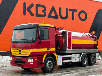 Όχημα εκκένωσης βόθρων Mercedes-Benz Actros 2546 6x2 TANK 15000 L