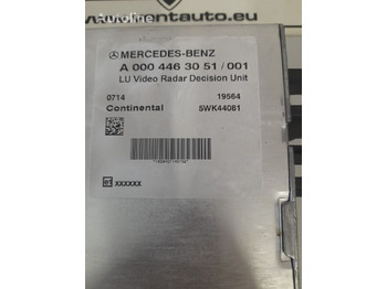 Ηλεκτρονική μονάδα ελέγχου για Φορτηγό Mercedes-Benz Actros MP4 radar A0004663051   Mercedes-Benz ACTROS MP4 truck: φωτογραφία 2