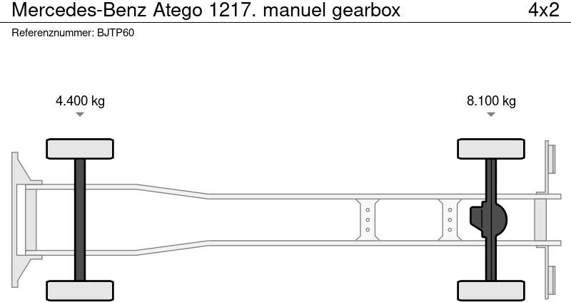 Leasing Mercedes-Benz Atego 1217. manuel gearbox Mercedes-Benz Atego 1217. manuel gearbox: φωτογραφία 8
