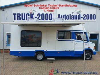 Αυτοκινούμενο βαν Mercedes-Benz Vario Wohnmobil Scheckheft 1.Hand Grüne Plakette