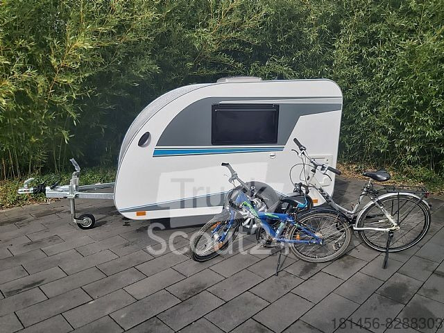 Καινούριο Ρυμουλκούμενο τροχόσπιτο Mini Caravan Camper Schlafwagen mit Küche: φωτογραφία 12