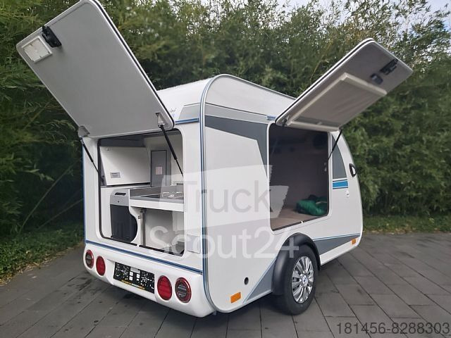 Καινούριο Ρυμουλκούμενο τροχόσπιτο Mini Caravan Camper Schlafwagen mit Küche: φωτογραφία 4