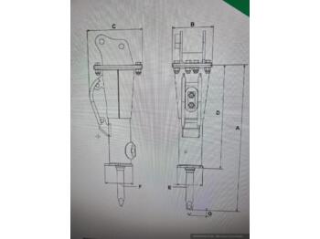 Καινούριο Υδραυλικό σφυρί για Κατασκευή μηχανήματα Montabert Hydraulikhammer SD16 Trägerklasse: 1,5 - 3,7 t: φωτογραφία 4