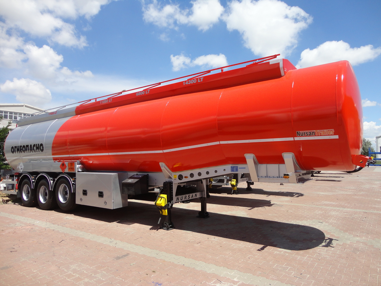 Καινούριο Επικαθήμενο βυτίο για τη μεταφορά καυσίμων NURSAN Steel Fuel Tanker: φωτογραφία 9