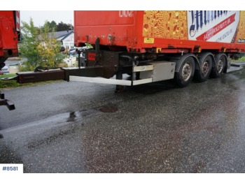  Narko 3 axle container trailer with lift. - Ρυμούλκα μεταφοράς εμπορευματοκιβωτίων/ Κινητό αμάξωμα