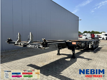  Pacton ET3 - Multi / Slider / Flex - Επικαθήμενο μεταφοράς εμπορευματοκιβωτίων/ Κινητό αμάξωμα