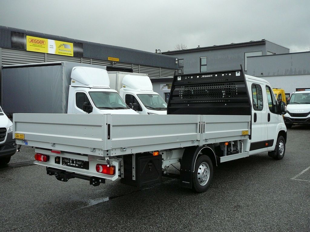 Καινούριο Μικρό φορτηγό με καρότσα, Διπλοκάμπινο ελαφρύ επαγγελματικό Peugeot Boxer Pritsche 7 Sitzer Klimaaut. Luftfederung: φωτογραφία 4