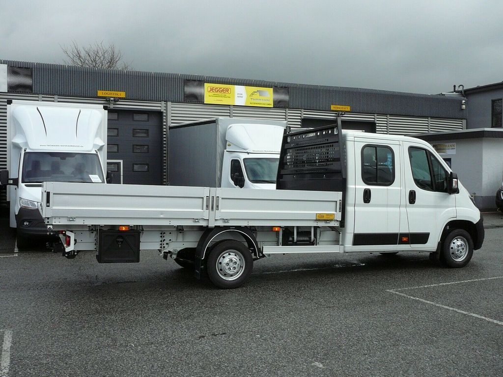 Καινούριο Μικρό φορτηγό με καρότσα, Διπλοκάμπινο ελαφρύ επαγγελματικό Peugeot Boxer Pritsche 7 Sitzer Klimaaut. Luftfederung: φωτογραφία 25
