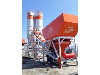 Καινούριο Εργοστάσιο σκυροδέματος Plusmix 100 m³/hour Mobile Concrete Batching Plant - BETONYY ZAVOD - CEN: φωτογραφία 3