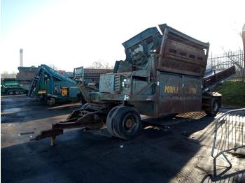  Powerscreen Single Axle Screener, Dolly - Διαλογής