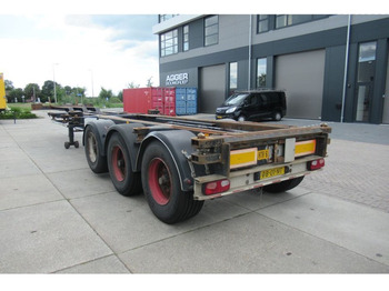 Επικαθήμενο μεταφοράς εμπορευματοκιβωτίων/ Κινητό αμάξωμα Renders Container Chassis / Extendable on rear / BPW + drum: φωτογραφία 2