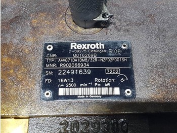 Υδραυλικό Rexroth A4VG71DA1DM8/32R - Drive pump/Fahrpumpe/Rijpomp: φωτογραφία 3